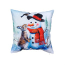 Snowman & Friends Pillow Cover
