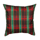 Plaid Joy Wreath Pillow Cover