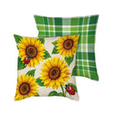 Sunflower Burst Pillow Cover
