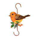 Snowbirds Plant Support & Accessories, Metal Bird Planter Hook, 10", Asst of 3