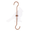 Snowbirds Plant Support & Accessories, Metal Bird Planter Hook, 10", Asst of 3