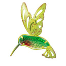 Cottage Garden Plant Support & Accessories, Metal and Glass Hummingbird, 4 Asst