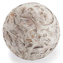 Napa Home Garden,  CHATEAUX 7" CARVED WD VINE ORB,ra212