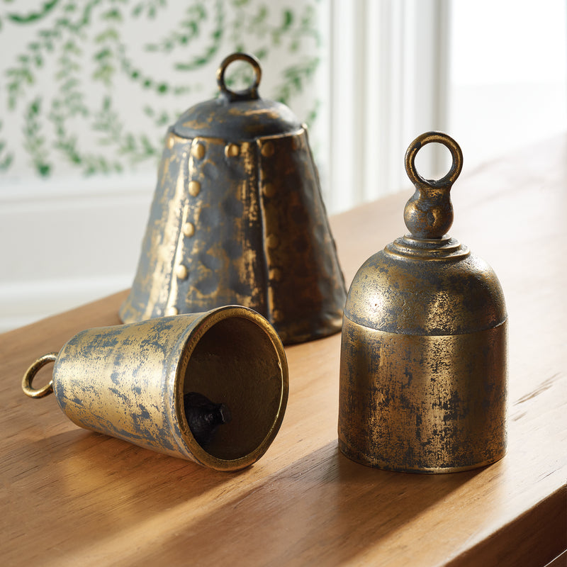 NAPA Home & Garden, LA TAVERNA BELLS, SET OF 3,RB226