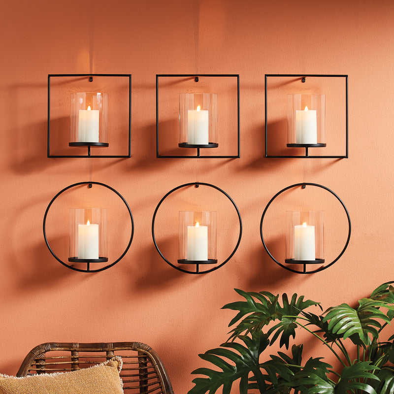 NAPA Home & Garden, GRAFTON ROUND WALL CANDLEHOLDER,RB403