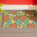 Floral Mod PVC Trapper Mat, Ditsy, 28"x16"
