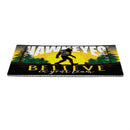 University of Iowa Bigfoot PVC Mat, 28"x16"