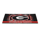 University of Georgia Patriotic PVC Mat, 28"x16"