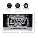 Los Angeles Kings Patriotic PVC Mat, 28"x16"