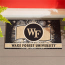 Wake Forest University Patriotic PVC Mat, 28"x16"