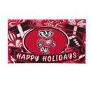 University of Wisconsin-Madison Holiday PVC Mat, 28"x16"