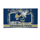 Georgia Tech Patriotic PVC Mat, 28"x16"