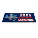 New England Patriots, Super Bowl 60, Champions, Turf Mat, Color, 28"x 16"