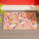 Palm Beach Flamingo PVC Trapper Mat, 28"x16"