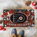 Philadelphia Flyers Holiday PVC Mat, 28"x16"