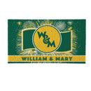 William & Mary Patriotic PVC Mat, 28"x16"