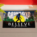 Dallas Cowboys Bigfoot PVC Mat, 28"x16"
