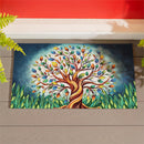Harvest Blossom Tree Of Life PVC Mat, 28"x16"