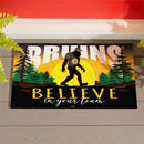Boston Bruins Bigfoot PVC Mat, 28"x16"