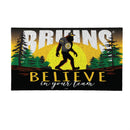 Boston Bruins Bigfoot PVC Mat, 28"x16"