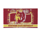 Northern State University Patriotic PVC Mat, 28"x16"