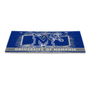 University of Memphis Patriotic PVC Mat, 28"x16"