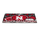 University of Nebraska Halloween PVC Mat, 28"x16"
