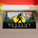Michigan State University Bigfoot PVC Mat, 28"x16"