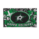 Dallas Stars Holiday PVC Mat, 28"x16"