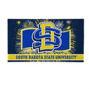 South Dakota State University Patriotic PVC Mat, 28"x16"