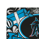 Miami Marlins Holiday PVC Mat, 28"x16"