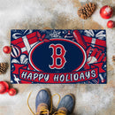 Boston Red Sox Holiday PVC Mat, 28"x16"