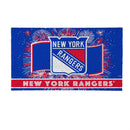 New York Rangers Patriotic PVC Mat, 28"x16"