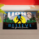 Detroit Lions Bigfoot PVC Mat, 28"x16"