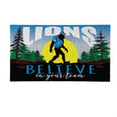 Detroit Lions Bigfoot PVC Mat, 28"x16"