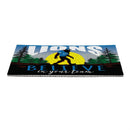 Detroit Lions Bigfoot PVC Mat, 28"x16"