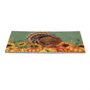 Harvest Blossom Turkey PVC Trapper Mat, 28"x16"