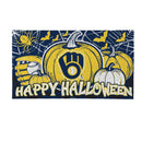 Milwaukee Brewers Halloween PVC Mat, 28"x16"