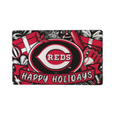 Cincinnati Reds Holiday PVC Mat, 28"x16"
