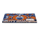 Edmonton Oilers Halloween PVC Mat, 28"x16"