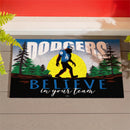 Los Angeles Dodgers Bigfoot PVC Mat, 28"x16"