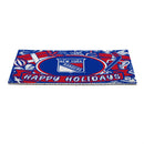 New York Rangers Holiday PVC Mat, 28"x16"
