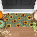 Harvest Blossom Sunflower PVC Trapper Mat, 28"x16"