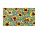 Harvest Blossom Sunflower PVC Trapper Mat, 28"x16"