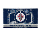 Winnipeg Jets Patriotic PVC Mat, 28"x16"