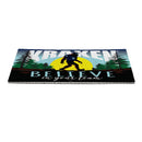 Seattle Kraken Bigfoot PVC Mat, 28"x16"