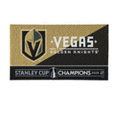 Vegas Golden Knights 2026 Stanley Cup Champions 28"x16" PVC Doormat