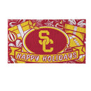 University of Southern California Holiday PVC Mat, 28"x16"