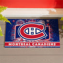 Montreal Canadiens Patriotic PVC Mat, 28"x16"
