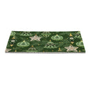 Shades of Emerald PVC Mat, 28"x16"